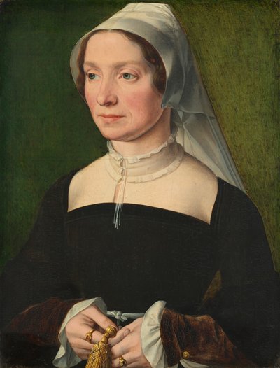 Hustru til et medlem af familien de Hondecoeter af Probably Antwerp 16th Century