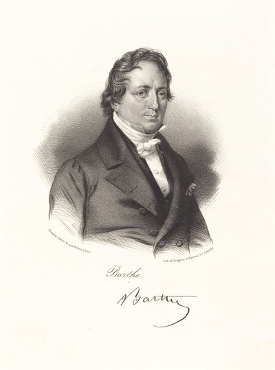 Barthe af Probably French 19th Century
