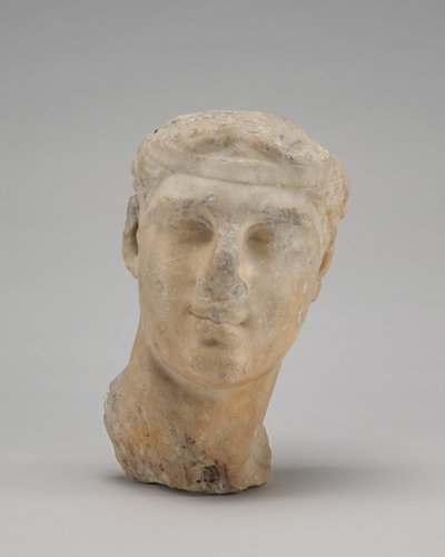 Leder af en ungdom (Dionysos eller en tilhænger?) af Probably Hellenistic