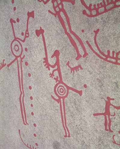 Magiske scener (klippemaleri) af Protohistoric