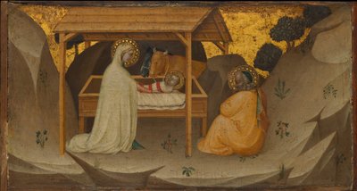 Fødselen, ca. 1350. af Puccio di Simone
