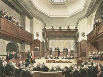 Court of Common Pleas, Westminster Hall, fra 
