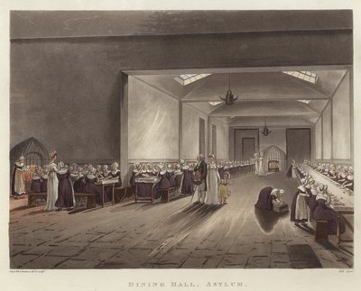 Spisestue af Pugin and Rowlandson