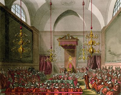 House of Lords fra Ackermanns 