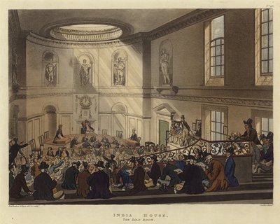 India House af Pugin and Rowlandson