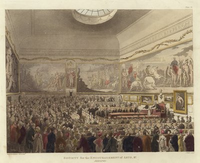 Selskab til Kunstens Fremme af Pugin and Rowlandson