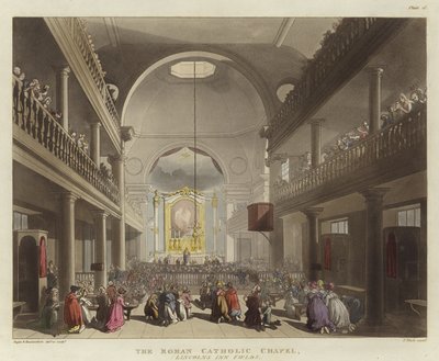 Det romersk-katolske kapel af Pugin and Rowlandson