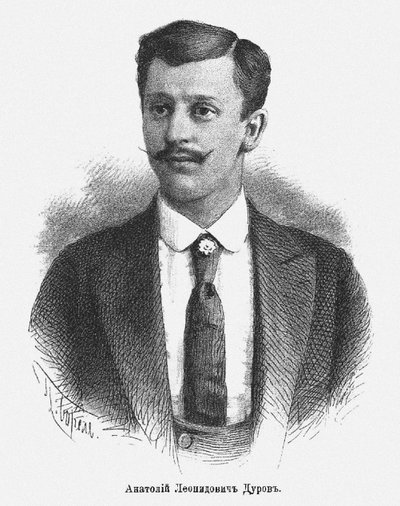 Anatoly Leonidovich Durov 1864-1916, s. 1900 af Pyotr Fyodorovich Borel