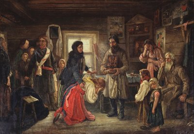 Before the marriage, 1900sdani af Pyotr Ivanovich Tselebrovski