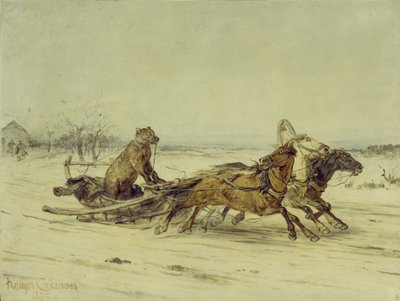 General Toptygin, 1875 af Pyotr Petrovich Sokolov