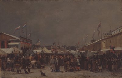 fastelavn af Pjotr ​​​​Petrowitsch Wereschtschagin