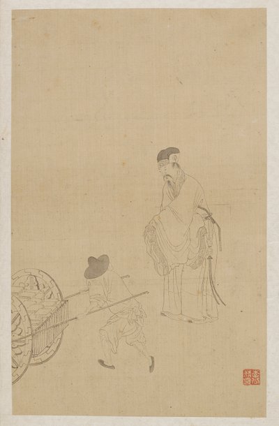 Figurer af Qing Dynasty Chinese School