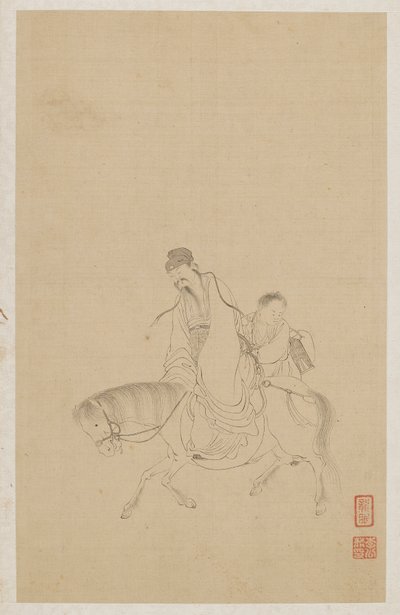 Figurer af Qing Dynasty Chinese School