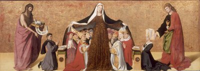 The Virgin of Mercy af Cadard-familien, 1453 af Quarton