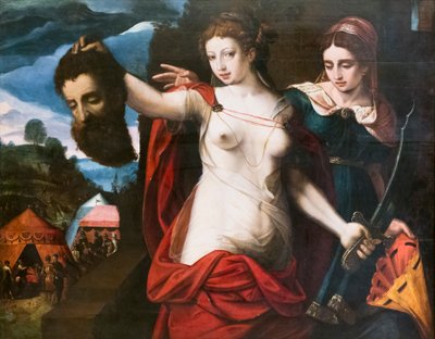 Judith med hovedet af Holofernes af Quentin Massys or Matsys