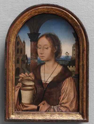 Sankt Maria Magdalena (olie på panel) af Quentin Massys or Matsys