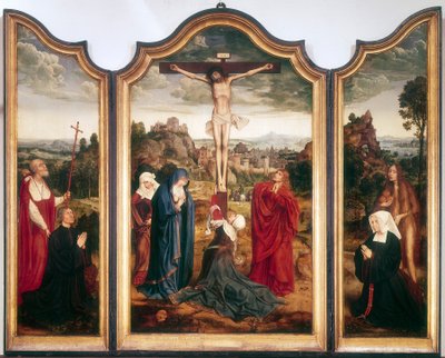 Triptykon, c1486-1530 af Quentin Metsys I