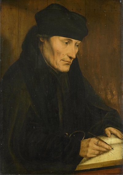 Portræt af Desiderius Erasmus af Quinten Massijs (I) (copy after)