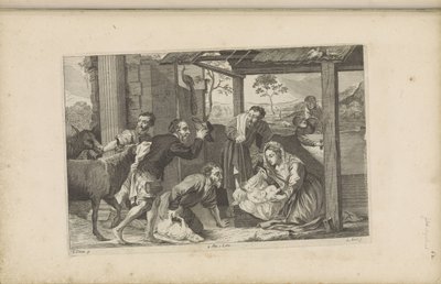 Tilbedelse af hyrderne af Quirin Boel