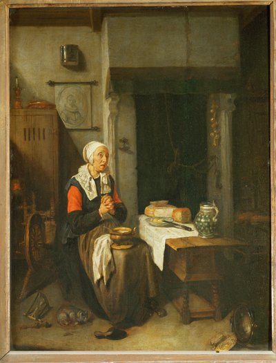 At sige bordbøn ... af Quiringh Gerritsz. van Brekelenkam