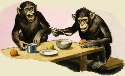 Z for Zoo. Chimpansens teselskab af R.B. Davis