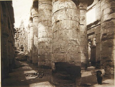 Store tempel i Karnak af R.M. Junghaendel