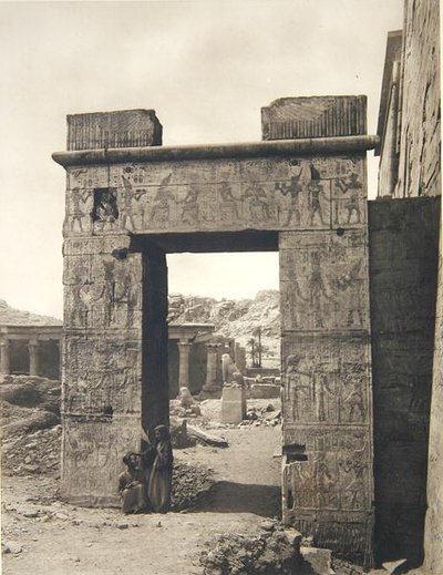 Isis-templet ved Philae af R.M. Junghaendel