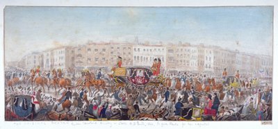 Dronning Caroline rejser til St Paul