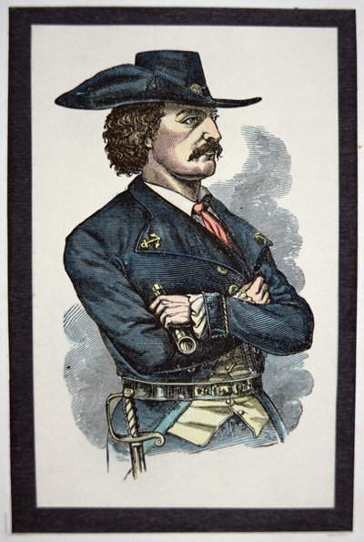 Jean Lafitte (farvet gravering) af R. (after) Telfer