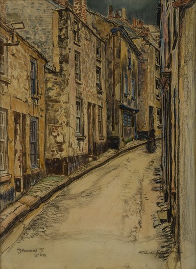 St Andrews Street, St Ives (blandet medier) af R. Borlase Smart