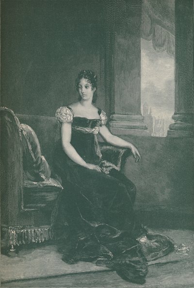 Eugénie Bernardine-Desireé Clary - Mme. Bernadotte, dronning af Sverige, 1811, 1896. af R. G. Tietze