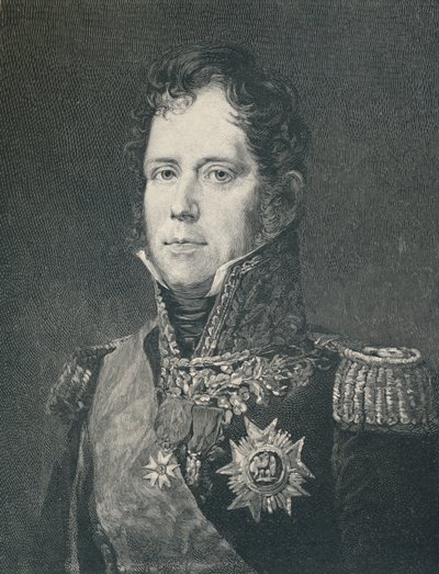Marskal Michel Ney, hertug af Elchingen, prins af Moskwa, c1805, 1896 af R. G. Tietze