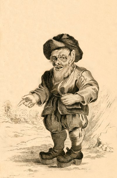 Bertholde, premierminister for Alboinus konge af Lombardiet, 1821. af R. Page