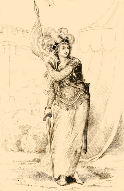 Joan DArc, Jomfruen af Orleans, 1821. af R. Page