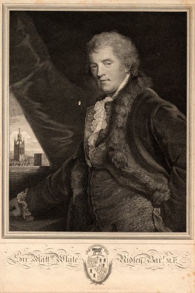 Sir Matthew White Ridley af R. Pollard