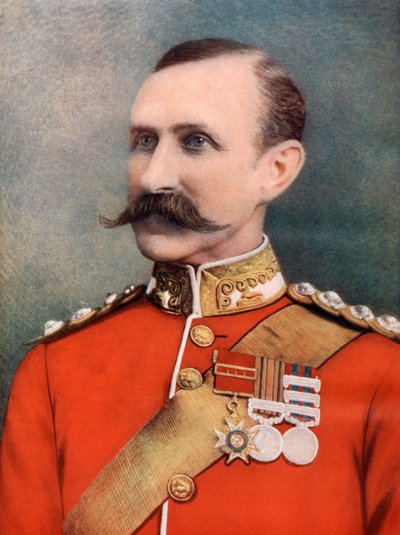 Generalmajor Sir William Penn Symons, britisk soldat, c1899 1902. af R Stanley