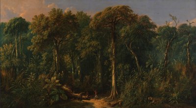 Javanesisk jungle af Raden Saleh
