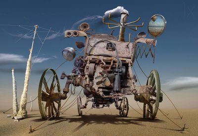 Steampunk-ørkenmaskine af Radoslav Penchev