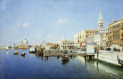 Udsigt over Venedig af Rafael Senet