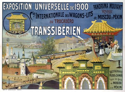 Verdensudstilling 1900. Compagnie Internationale des Wagons-Lits, 1900. af Rafael de Ochoa y Madrazo