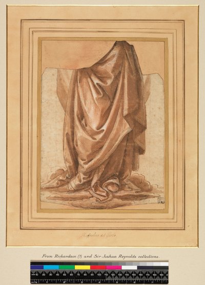 Draperistudie, før 1524 af Raffaellino del Garbo