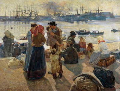 Emigranter af Raffaello Gambogi