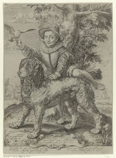 Portræt af Frederik de Vries af Raffaello Guidi