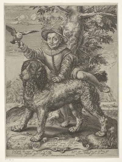 Portræt af Frederik de Vries af Raffaello Guidi