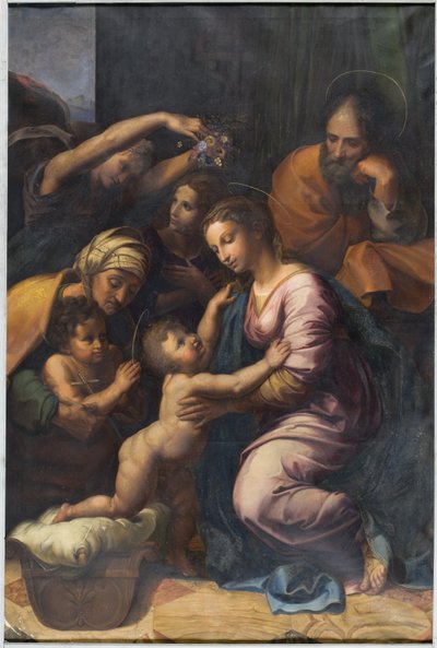 Hellige Familie af Frans I af Raffaello Sanzio Raphael