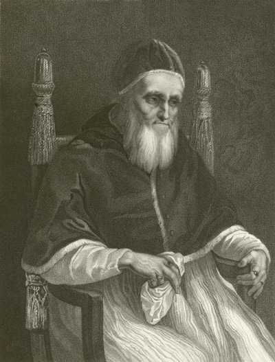 Julius den Anden af Raffaello Sanzio Raphael