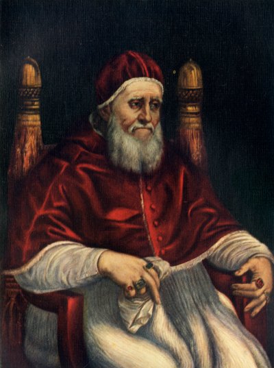 Pave Julius II, c1512, c1912 af Raffaello Sanzio Raphael