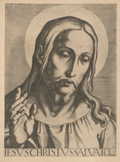 Buste af Kristus af Raffaello Schiaminossi