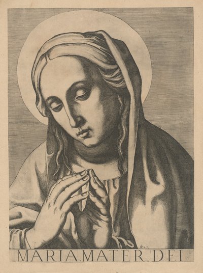 Buste af Jomfruen af Raffaello Schiaminossi