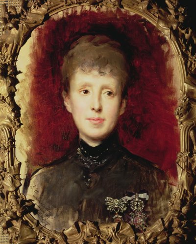 Marie Christine af Hapsburg, 1887 af Raimundo de Madrazo y Garreta